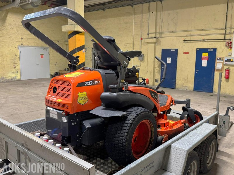 2020 Kubota ZD1211R | Zero-turn dieseldrevet sitteklipper | kun 375 timer! - Agricultural machinery: picture 4 2020 Kubota ZD1211R | Zero-turn dieseldrevet sitteklipper | kun 375 timer! - Agricultural machinery: picture 4