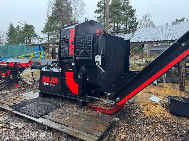 2023 Palax C1000.2 PRO+ X-AIM Vedmaskin m/ Mega stokkmater og Puru støvsuger - Agricultural machinery: picture 1 2023 Palax C1000.2 PRO+ X-AIM Vedmaskin m/ Mega stokkmater og Puru støvsuger - Agricultural machinery: picture 1