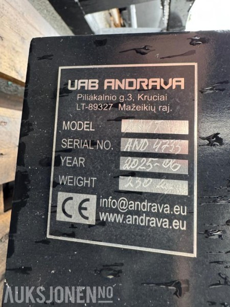 2025 Andrava rundballeklype for traktor - Agricultural machinery: picture 4 2025 Andrava rundballeklype for traktor - Agricultural machinery: picture 4