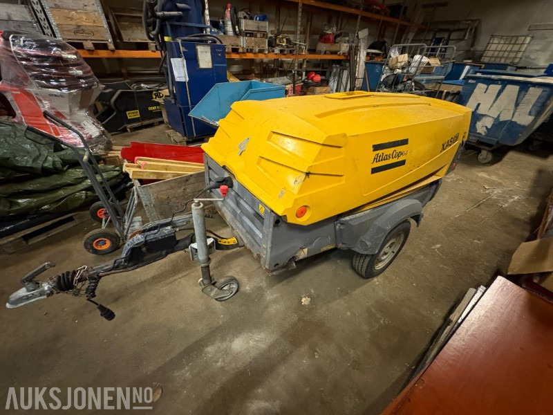 Atlas Copco XAS 67 - 2 134 timer - Construction equipment: picture 1 Atlas Copco XAS 67 - 2 134 timer - Construction equipment: picture 1