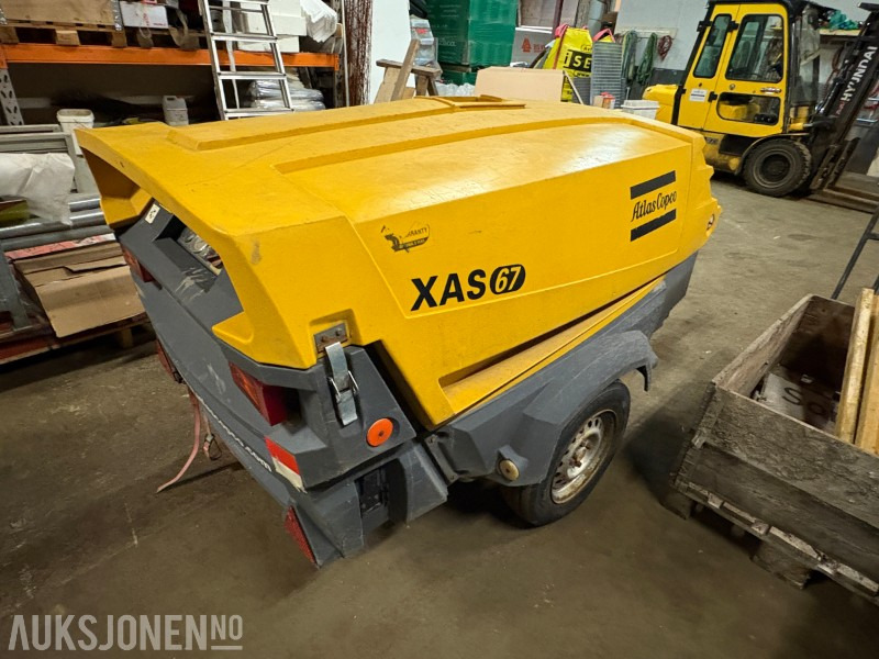 Atlas Copco XAS 67 - 2 134 timer - Construction equipment: picture 3 Atlas Copco XAS 67 - 2 134 timer - Construction equipment: picture 3
