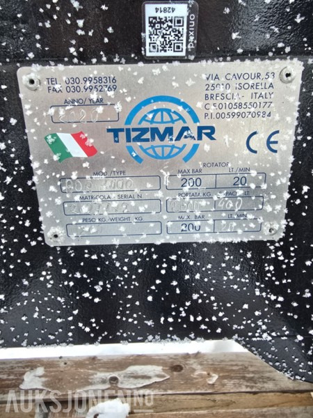 2020 TIZMAR KLYPE FOR KRAN/LASTEBILKRAN - Attachment for Construction machinery: picture 3 2020 TIZMAR KLYPE FOR KRAN/LASTEBILKRAN - Attachment for Construction machinery: picture 3