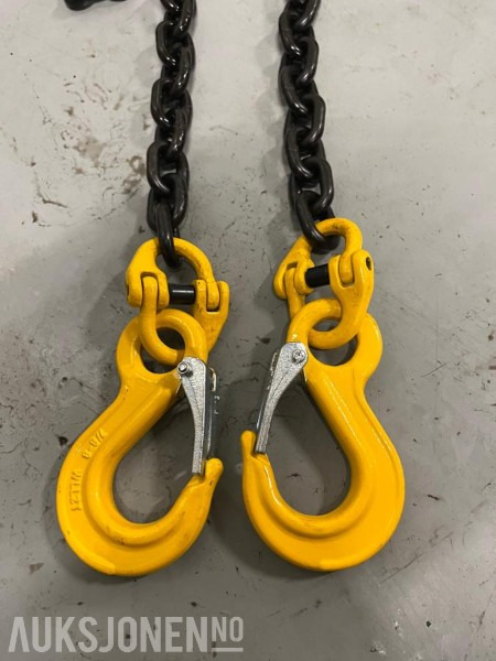 Nytt! 4 stk kjetting og 4 stk strammere. 10mm - Attachment for Construction machinery: picture 2 Nytt! 4 stk kjetting og 4 stk strammere. 10mm - Attachment for Construction machinery: picture 2