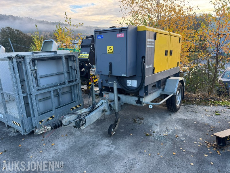 2017 Atlas Copco QAS 40 Dieselaggregat - Repobjekt - Industrial equipment: picture 2 2017 Atlas Copco QAS 40 Dieselaggregat - Repobjekt - Industrial equipment: picture 2