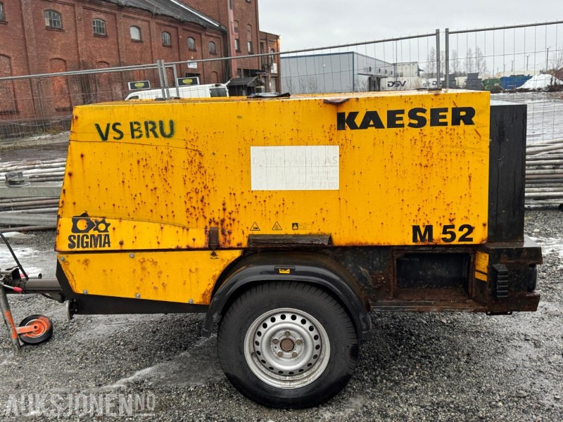Kaeser M52 kompressor / 2756 timer - Construction equipment: picture 2 Kaeser M52 kompressor / 2756 timer - Construction equipment: picture 2