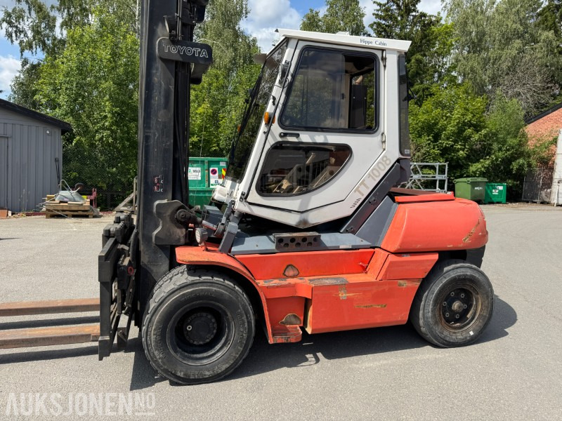 2000 Toyota 5FD70 TRUCK MED HIPPE TILT CABIN, LØFTEHØYDE 6000 MM - Material handling equipment: picture 3 2000 Toyota 5FD70 TRUCK MED HIPPE TILT CABIN, LØFTEHØYDE 6000 MM - Material handling equipment: picture 3