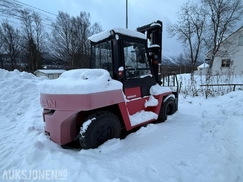 2003 Nissan VF05H70U Motvektstruck - 7 Tonn løftevekt - Nye batteri - 9578T - Material handling equipment: picture 3 2003 Nissan VF05H70U Motvektstruck - 7 Tonn løftevekt - Nye batteri - 9578T - Material handling equipment: picture 3