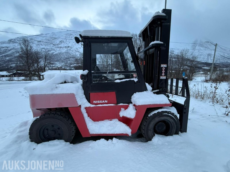2003 Nissan VF05H70U Motvektstruck - 7 Tonn løftevekt - Nye batteri - 9578T - Material handling equipment: picture 2 2003 Nissan VF05H70U Motvektstruck - 7 Tonn løftevekt - Nye batteri - 9578T - Material handling equipment: picture 2