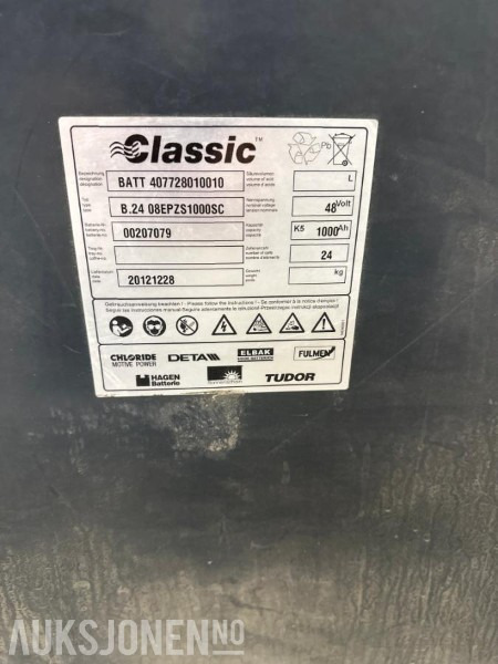 Material handling equipment 2015 Linde R17X Skyvemasttruck R17X, /Sertifisert/nytt batteri, 15207 timer: picture 11 Material handling equipment 2015 Linde R17X Skyvemasttruck R17X, /Sertifisert/nytt batteri, 15207 timer: picture 11