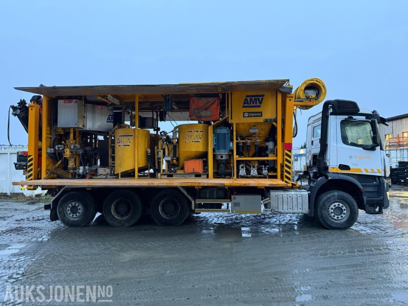 2017 Mercedes-Benz Arocs 3235 8x4, Injeksjonsrigg AMV, EURO 6, påmontert kran - Municipal/ Special vehicle: picture 4 2017 Mercedes-Benz Arocs 3235 8x4, Injeksjonsrigg AMV, EURO 6, påmontert kran - Municipal/ Special vehicle: picture 4