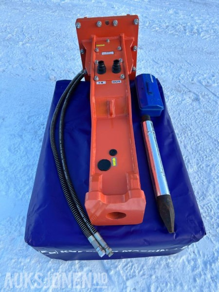NY KM 750 Pigghammer s40/s50 CE merket FABRIKKGARANTI - Hydraulic hammer: picture 4 NY KM 750 Pigghammer s40/s50 CE merket FABRIKKGARANTI - Hydraulic hammer: picture 4