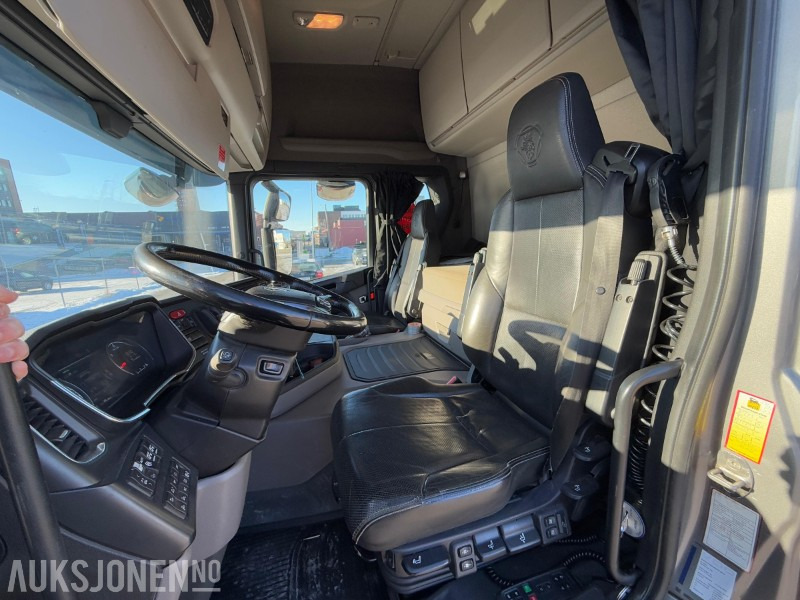 Crane truck Scania R500 kranbil, Palfinger PK135002, 135 tm, Jibb, Vinsj, EU: picture 10