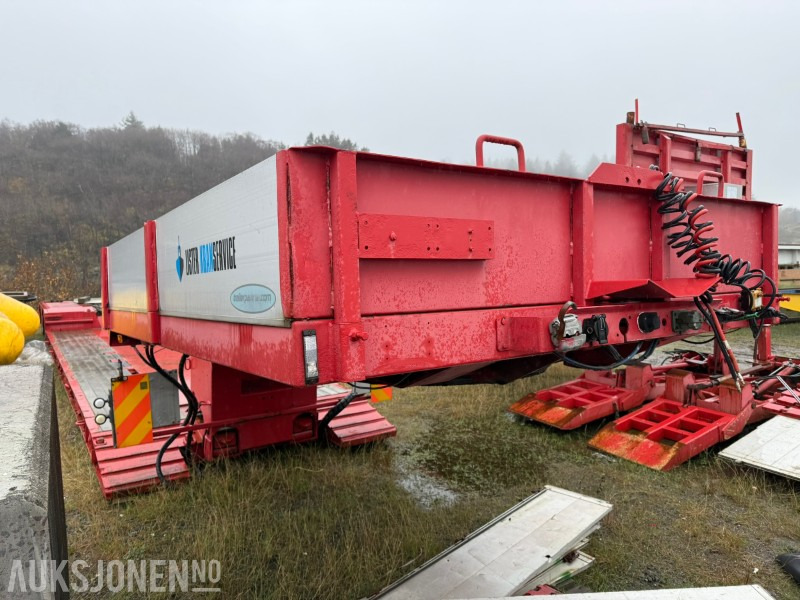 2000 Faymonville Es-Ge Mega brønntralle – 8 m plan + 5 m uttrekk, avtagbar svanehals, tvangsstyring - Trailer: picture 3 2000 Faymonville Es-Ge Mega brønntralle – 8 m plan + 5 m uttrekk, avtagbar svanehals, tvangsstyring - Trailer: picture 3