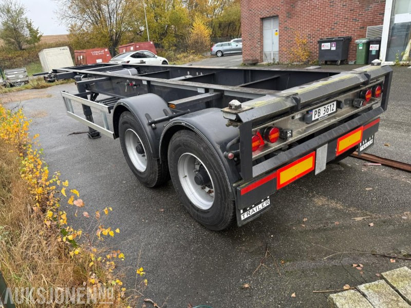 2022 HFR 2 AKSLET SEMITRAILER  CONTAINERCHASSIS LITE BRUKT NY EU. - Trailer: picture 4 2022 HFR 2 AKSLET SEMITRAILER  CONTAINERCHASSIS LITE BRUKT NY EU. - Trailer: picture 4