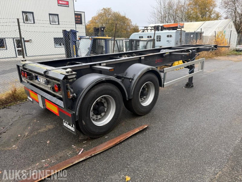 2022 HFR 2 AKSLET SEMITRAILER  CONTAINERCHASSIS LITE BRUKT NY EU. - Trailer: picture 2 2022 HFR 2 AKSLET SEMITRAILER  CONTAINERCHASSIS LITE BRUKT NY EU. - Trailer: picture 2
