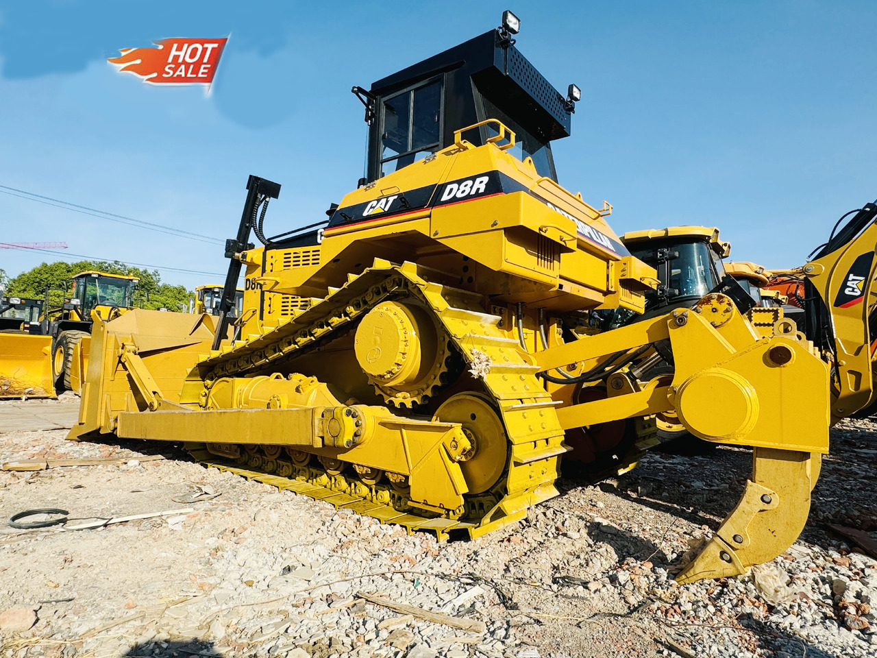 Bulldozer CATERPILLAR CAT D8R USED BULLDOZER D8T D4C D6G D7G D7R D7E D9R D10R Secondhand Dozer for Sale in Good Condition: picture 7