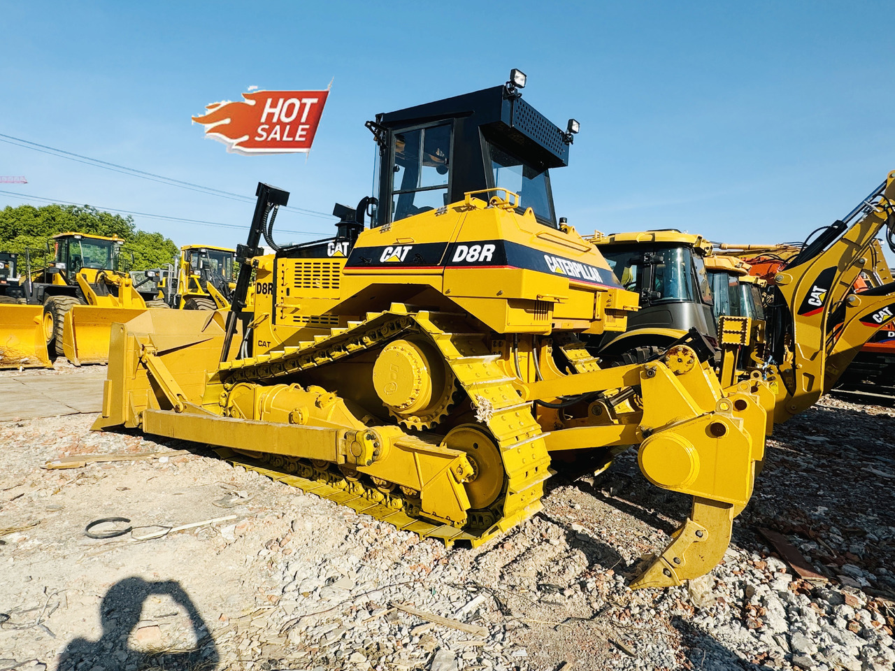 Bulldozer CATERPILLAR CAT D8R USED BULLDOZER D8T D4C D6G D7G D7R D7E D9R D10R Secondhand Dozer for Sale in Good Condition: picture 8