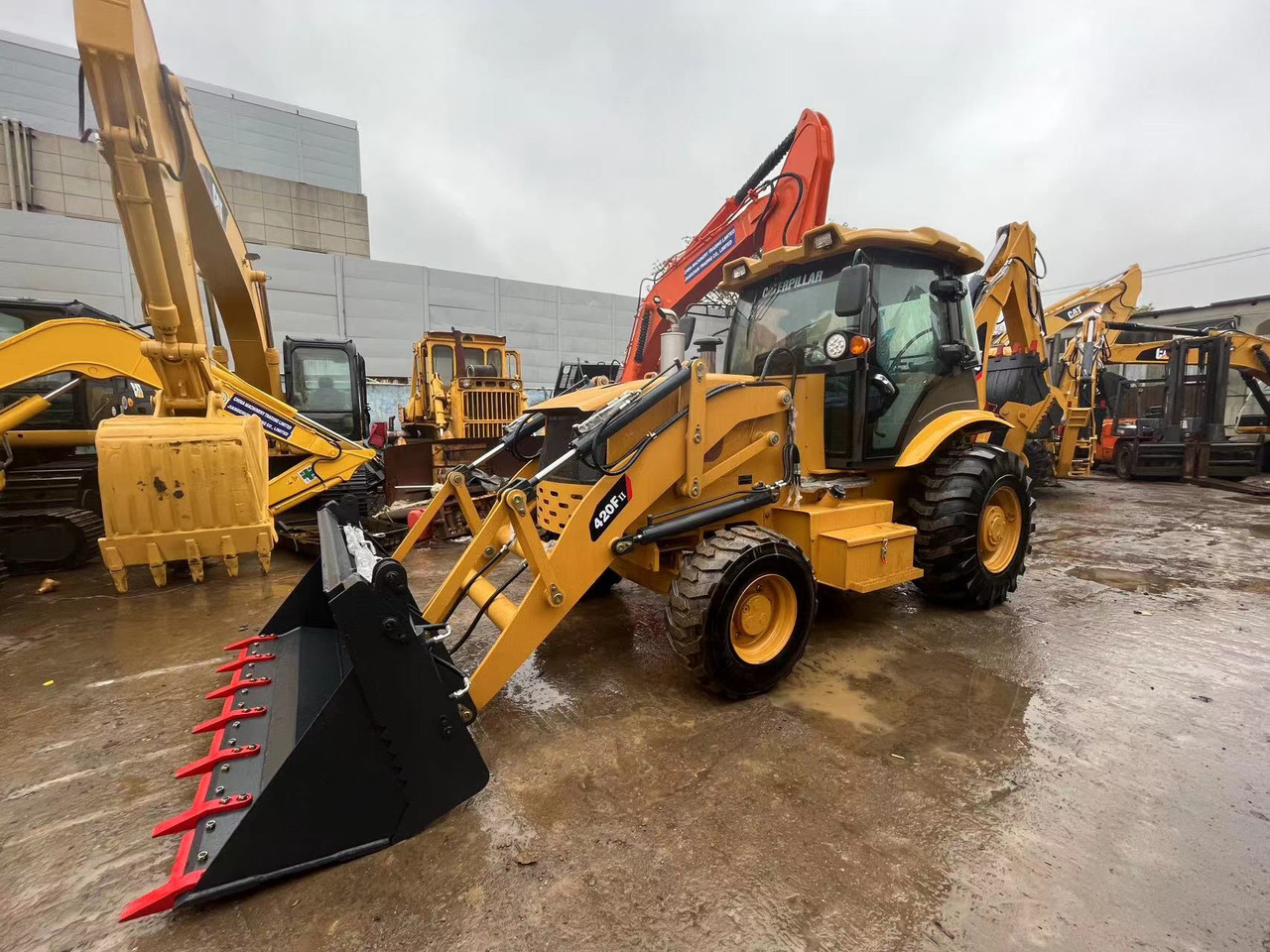 Caterpillar 420 Backhoe Loader CAT 420F 420F2 JCB3CX 4CX In Great Work Condition - Backhoe loader: picture 4 Caterpillar 420 Backhoe Loader CAT 420F 420F2 JCB3CX 4CX In Great Work Condition - Backhoe loader: picture 4