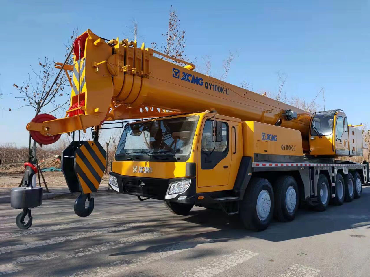 Mobile crane XCMG 100 Ton Used Truck Crane QY100K-II with High Quality for Sale: picture 6