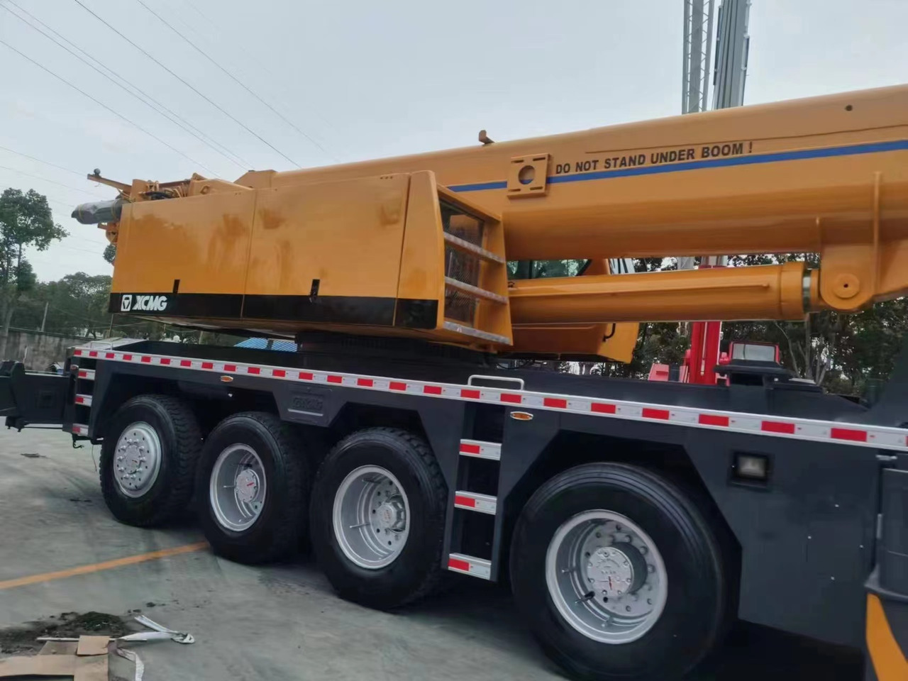 Mobile crane XCMG 100 Ton used truck crane QY100 with 68 meter telescopic boom on sale: picture 11