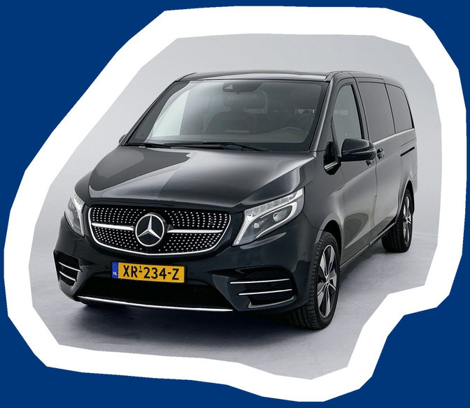 Mercedes-Benz V-Klasse 220d Lang Avantgarde Edition 8 Persoons incl. BPM Elektr schuifdeuren Nappa Leder Pano 8 zitplaatsen Geel kenteken - Minibus, Passenger van: picture 1 Mercedes-Benz V-Klasse 220d Lang Avantgarde Edition 8 Persoons incl. BPM Elektr schuifdeuren Nappa Leder Pano 8 zitplaatsen Geel kenteken - Minibus, Passenger van: picture 1