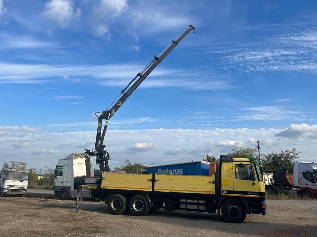 Mercedes-Benz Actros MP1 - Dropside/ Flatbed truck, Crane truck: picture 3 Mercedes-Benz Actros MP1 - Dropside/ Flatbed truck, Crane truck: picture 3