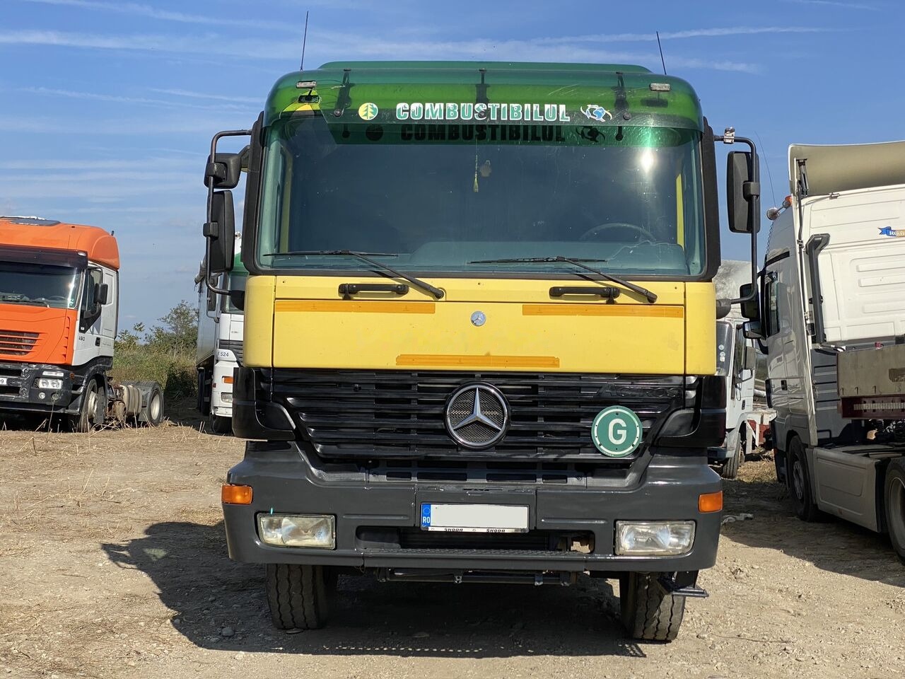 Mercedes-Benz Dropside camion Mercedes-Benz Actros MP1 V6 2635 + KRANE HIAB 17 - Crane truck, Dropside/ Flatbed truck: picture 3 Mercedes-Benz Dropside camion Mercedes-Benz Actros MP1 V6 2635 + KRANE HIAB 17 - Crane truck, Dropside/ Flatbed truck: picture 3