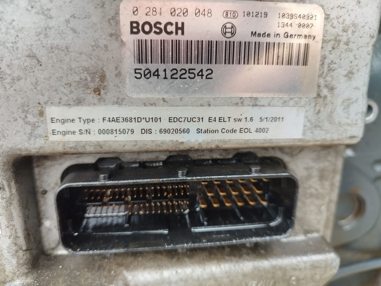 IVECO Tector F4AE3681D IVECO EUROCARGO F4AE3681D truck - Engine for Truck: picture 5 IVECO Tector F4AE3681D IVECO EUROCARGO F4AE3681D truck - Engine for Truck: picture 5