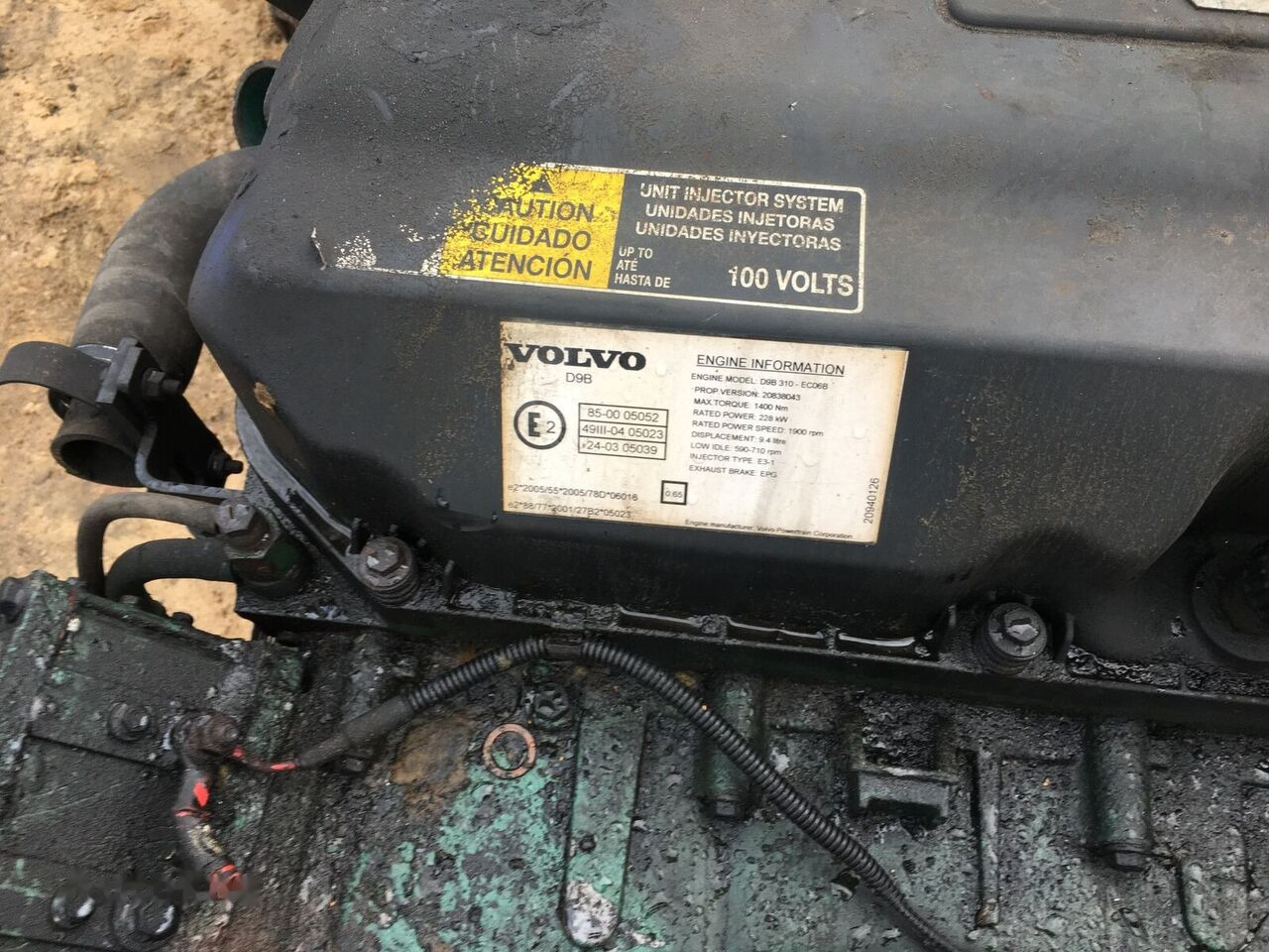 Volvo D9B 310 ECO68 Volvo PENTA, FM - Engine for Bus: picture 2 Volvo D9B 310 ECO68 Volvo PENTA, FM - Engine for Bus: picture 2
