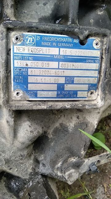 ZF New Ecosplit 16S2221TD truck - Gearbox for Truck: picture 2 ZF New Ecosplit 16S2221TD truck - Gearbox for Truck: picture 2