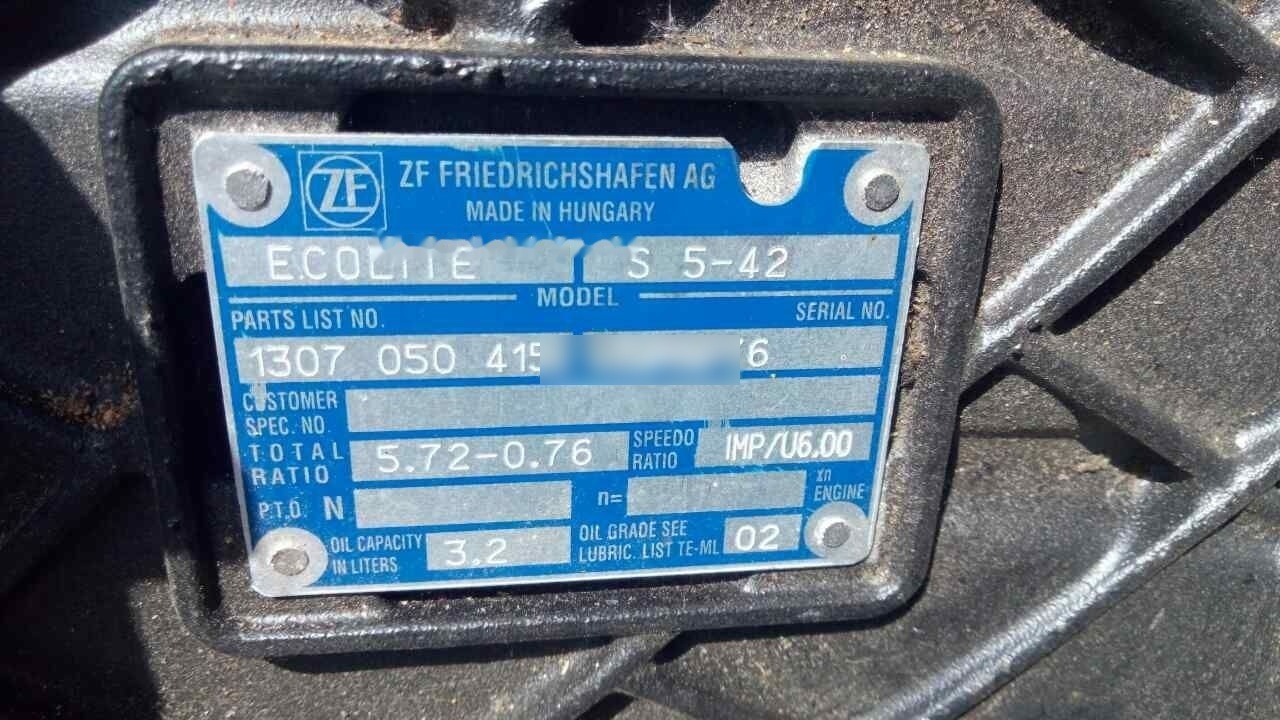ZF S5-42   MAN - Gearbox for Truck: picture 2 ZF S5-42   MAN - Gearbox for Truck: picture 2