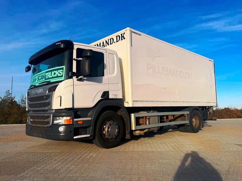 Scania P230 inkl. lift with remote control. - Box truck: picture 1 Scania P230 inkl. lift with remote control. - Box truck: picture 1