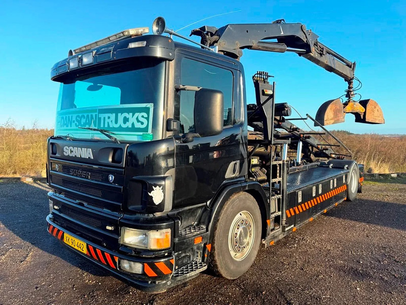 Scania P94-260 Palfinger crane PK 15002. rotor and hydr. for grabbe. - Cable system truck: picture 2 Scania P94-260 Palfinger crane PK 15002. rotor and hydr. for grabbe. - Cable system truck: picture 2