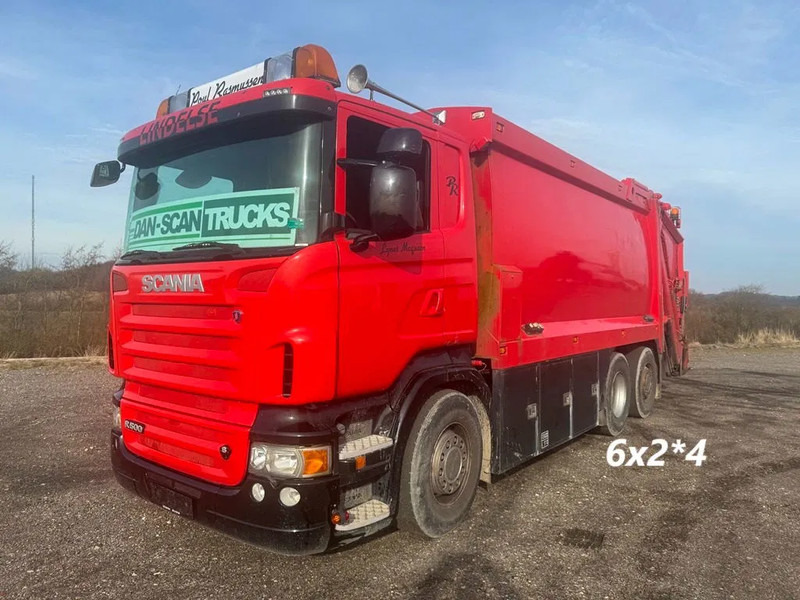 Scania R500 V8 For big garbage container box - Garbage truck: picture 1 Scania R500 V8 For big garbage container box - Garbage truck: picture 1