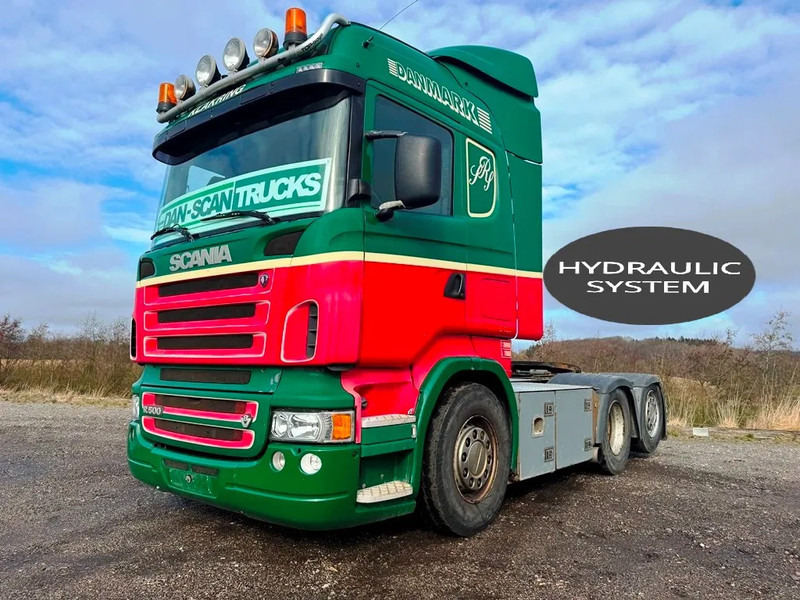 Scania R500 V8 Manuel Gearbox. hydr. system. - Tractor unit: picture 1 Scania R500 V8 Manuel Gearbox. hydr. system. - Tractor unit: picture 1