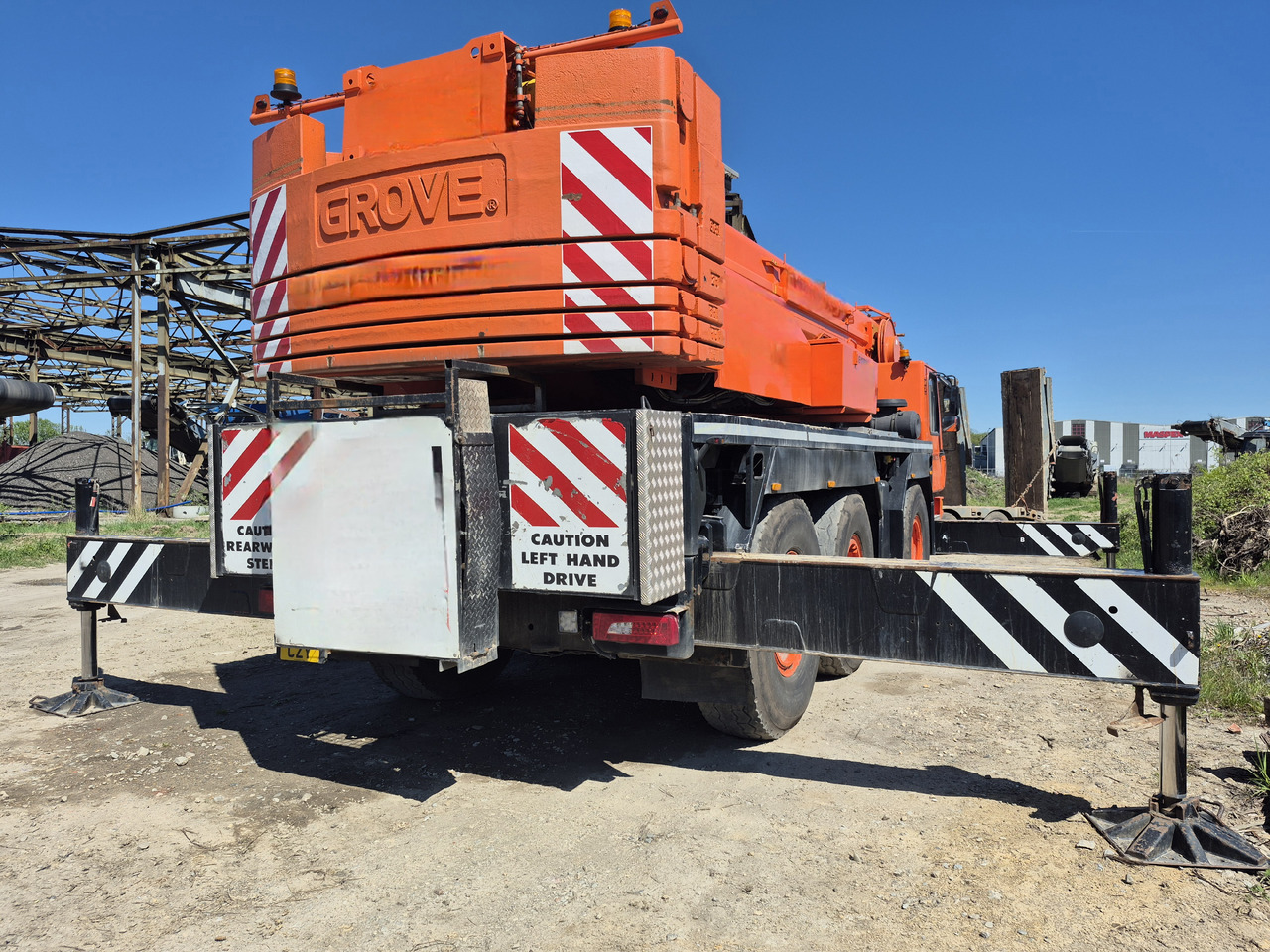 Mobile crane GROVE GMK3055: picture 6