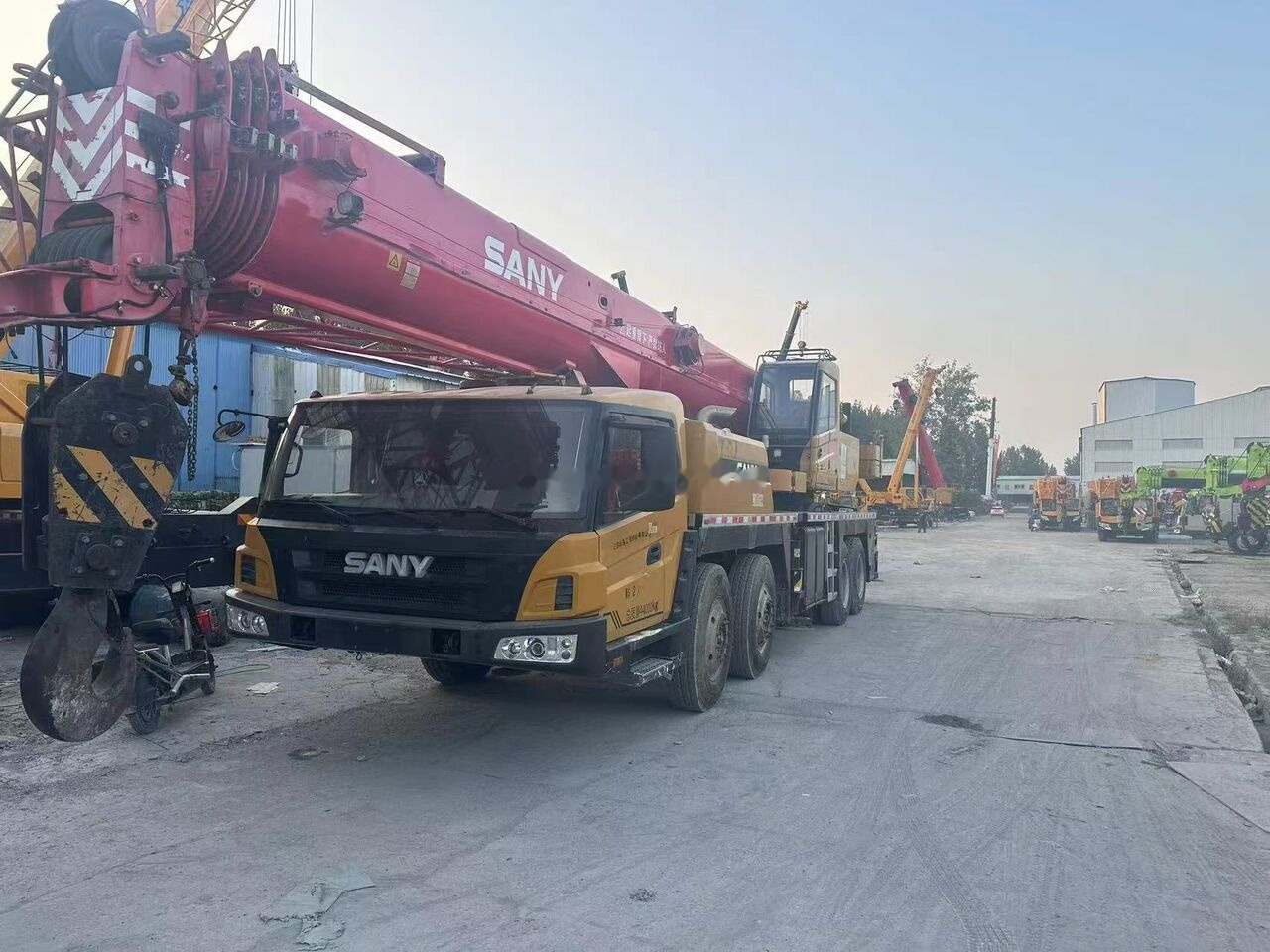 Palfinger Sany Used STC550 Truck Mounted Crane China 50 Ton 100 Ton Capacities - Mobile crane: picture 1 Palfinger Sany Used STC550 Truck Mounted Crane China 50 Ton 100 Ton Capacities - Mobile crane: picture 1