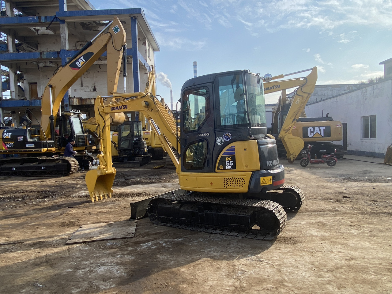Komatsu PC55MR - Mini excavator: picture 1 Komatsu PC55MR - Mini excavator: picture 1