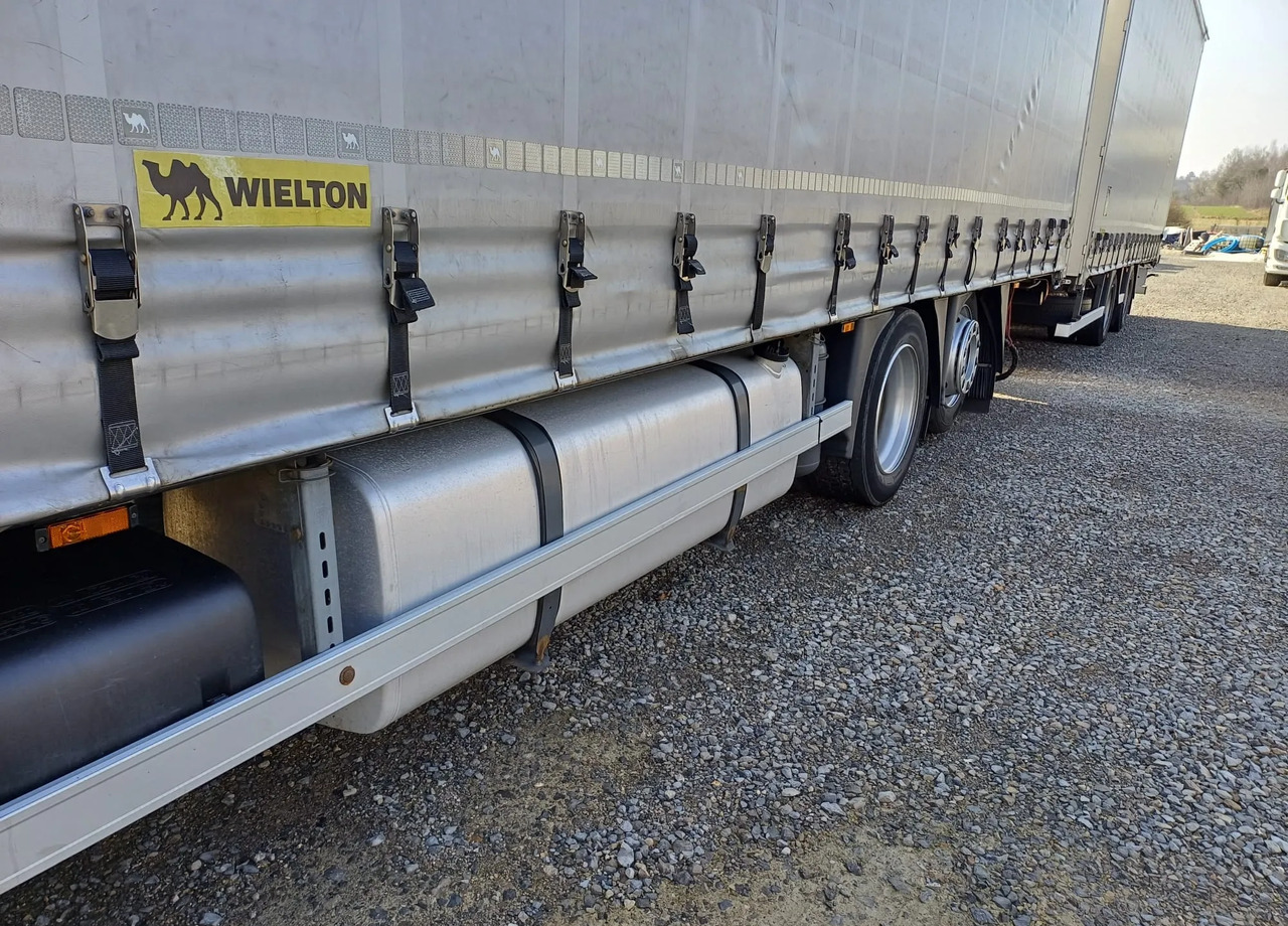 Curtainsider truck DAF XF 480 SUPER SPACE CAB / ZESTAW TANDEM PRZEJAZDOWY 120m3: picture 8