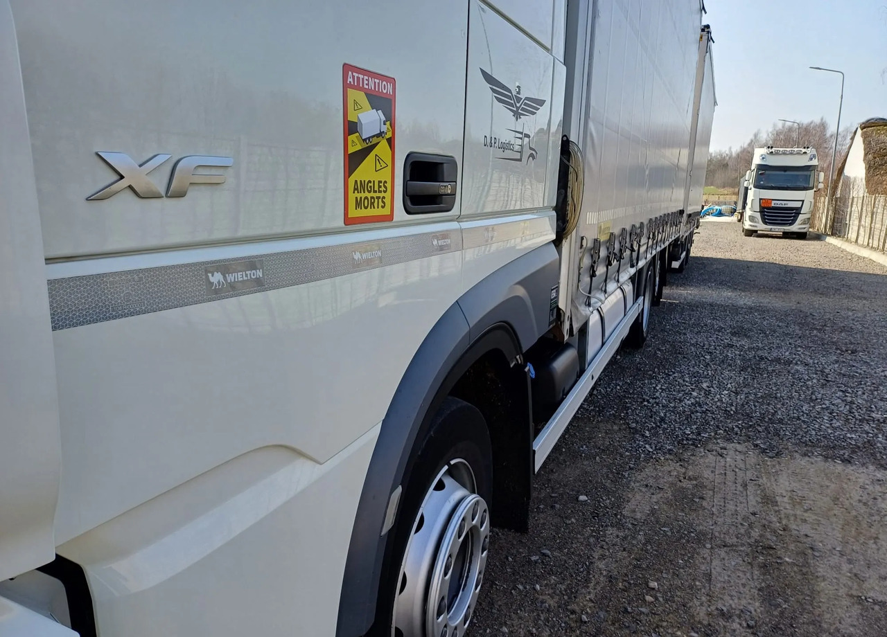 Curtainsider truck DAF XF 480 SUPER SPACE CAB / ZESTAW TANDEM PRZEJAZDOWY 120m3: picture 7