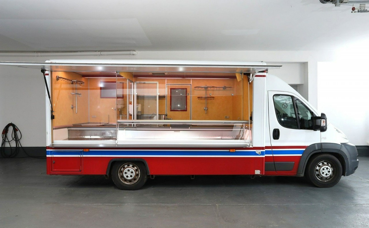 Fiat Ducato Autosklep Gastronomiczny Food Truck Foodtruck sklep W-zasil Borco 20 - Vending truck: picture 1 Fiat Ducato Autosklep Gastronomiczny Food Truck Foodtruck sklep W-zasil Borco 20 - Vending truck: picture 1