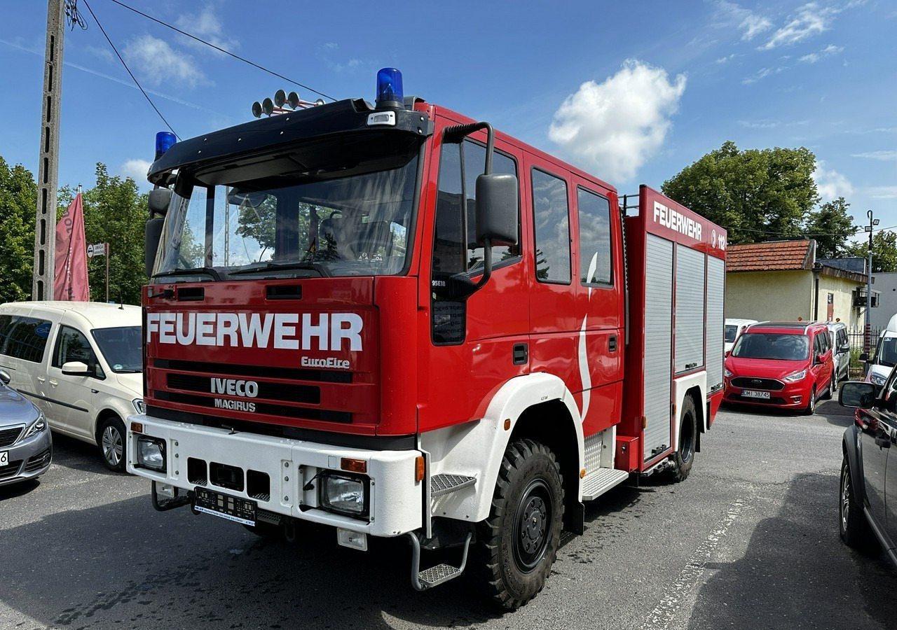 Iveco Inny Iveco Iveco Magirus FF95E Straż Pożarna Gaśnicza 4X4 Metz 96 jak Nowa - Fire truck: picture 1 Iveco Inny Iveco Iveco Magirus FF95E Straż Pożarna Gaśnicza 4X4 Metz 96 jak Nowa - Fire truck: picture 1