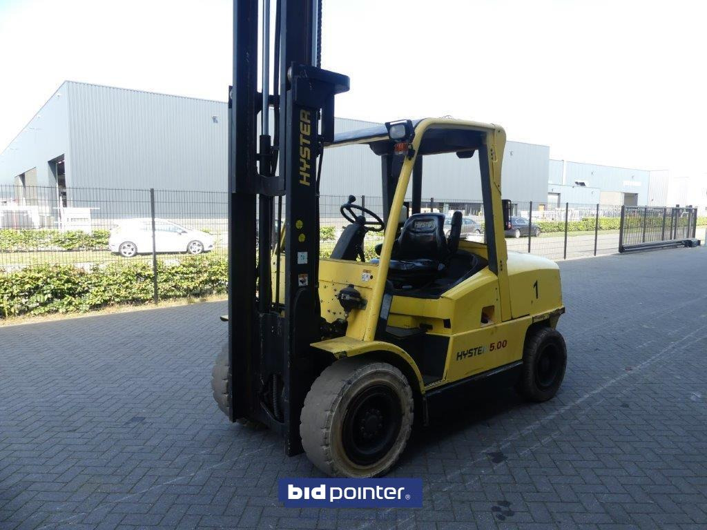 Diesel forklift Hyster H5.00x Year 2001: picture 17 Diesel forklift Hyster H5.00x Year 2001: picture 17