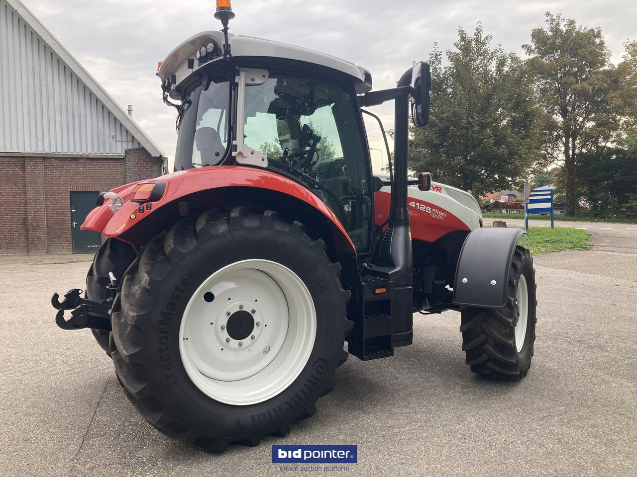 Steyr 4125 profi CVT - Farm tractor: picture 4 Steyr 4125 profi CVT - Farm tractor: picture 4