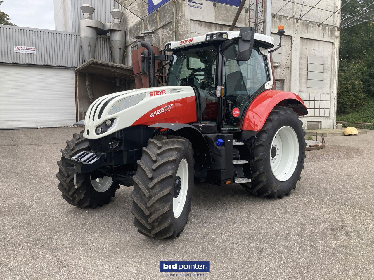 Steyr 4125 profi CVT - Farm tractor: picture 1 Steyr 4125 profi CVT - Farm tractor: picture 1