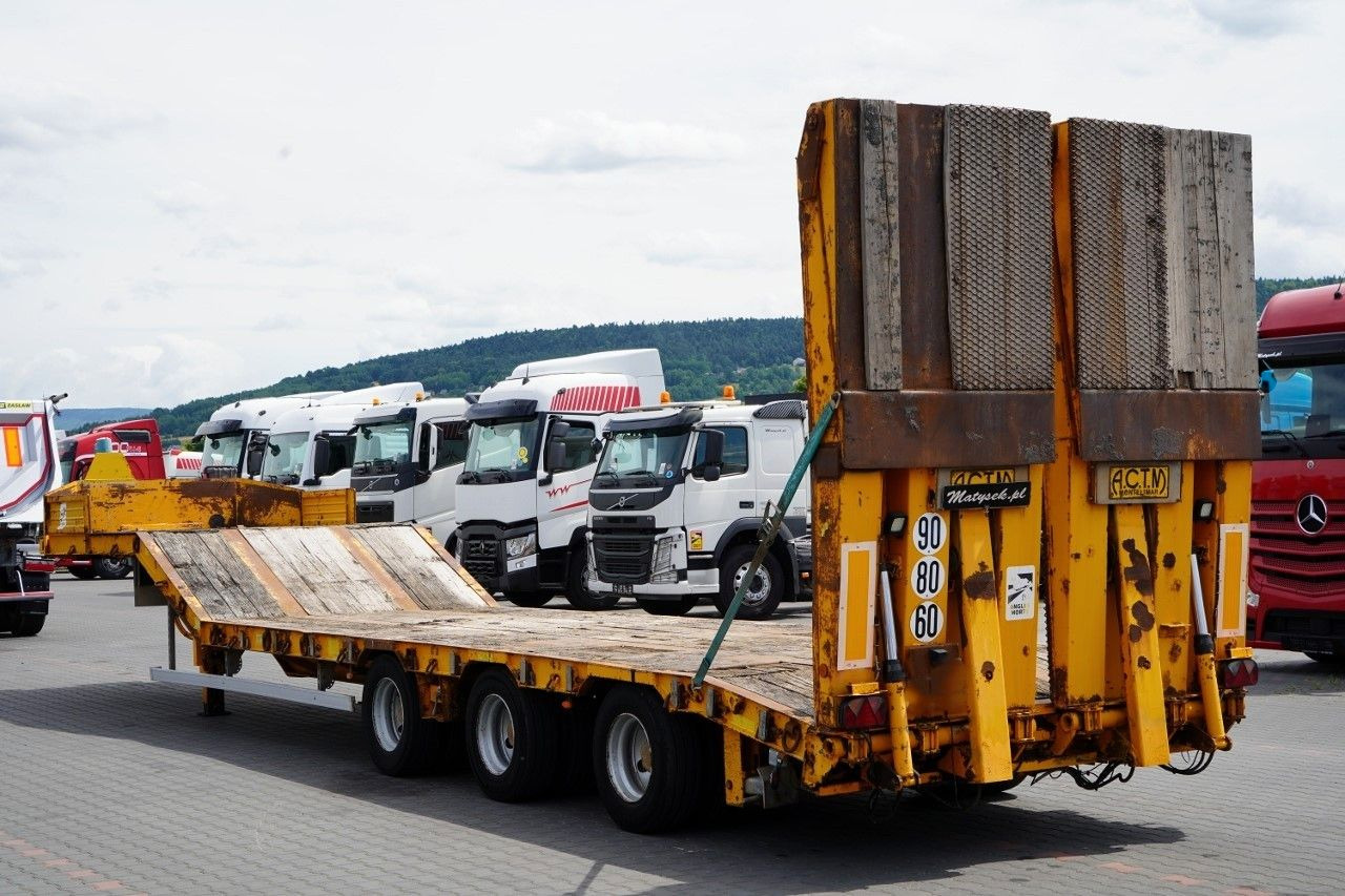 ACTM / NACZEPA LAWETA / NISKOPODWOZIOWA / 13.2M - Low loader semi-trailer: picture 4 ACTM / NACZEPA LAWETA / NISKOPODWOZIOWA / 13.2M - Low loader semi-trailer: picture 4