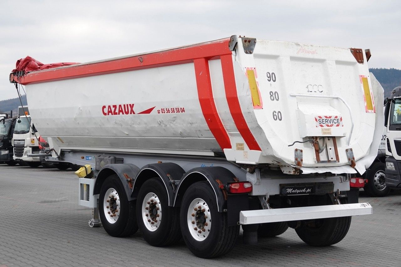 Benalu MENCI WYWROTKA /28 m3 / ALUMINIOWA / OŚ PODNOSZO - Tipper semi-trailer: picture 5 Benalu MENCI WYWROTKA /28 m3 / ALUMINIOWA / OŚ PODNOSZO - Tipper semi-trailer: picture 5