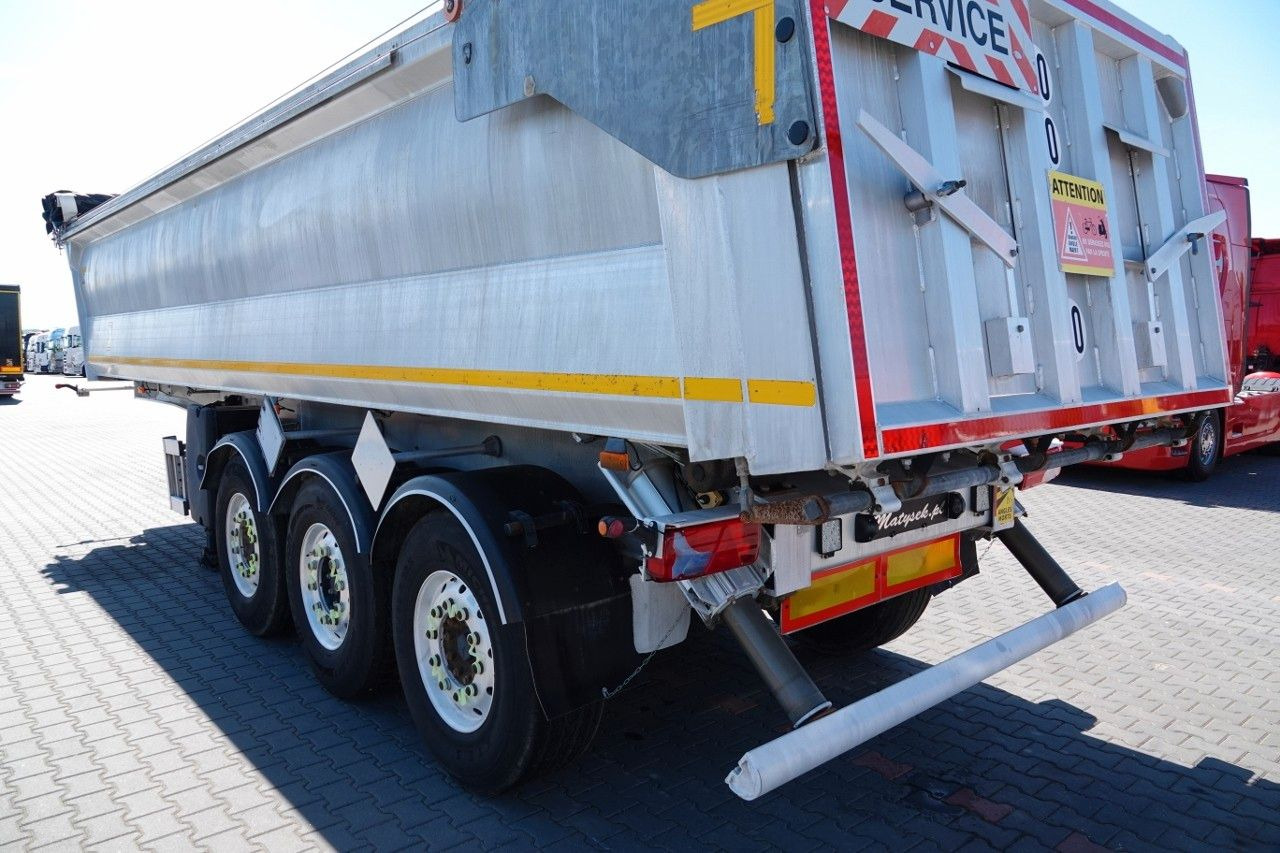 Tipper semi-trailer Benalu WYWROTKA / 25 m3 / ALUMINIOWA / HYDROKLAPA / 2X: picture 11