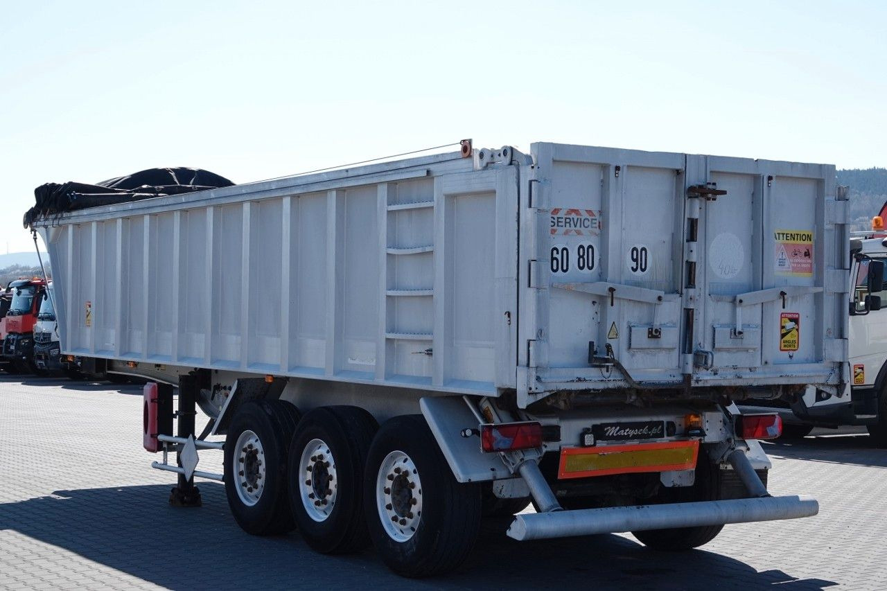 Benalu WYWROTKA / 25 m3 / ALUMINIOWA / OŚ PODNOSZONA / - Tipper semi-trailer: picture 2 Benalu WYWROTKA / 25 m3 / ALUMINIOWA / OŚ PODNOSZONA / - Tipper semi-trailer: picture 2