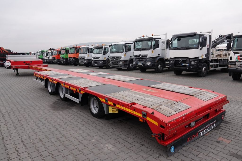 Emtech NACZEPA LAWETA / NISKOPODWOZIE / ROZCIĄGANA - Low loader semi-trailer: picture 3 Emtech NACZEPA LAWETA / NISKOPODWOZIE / ROZCIĄGANA - Low loader semi-trailer: picture 3